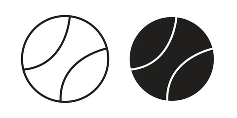 Fototapeta premium Baseball icon. Linear icon collection. Editable stroke. Vector illustrations