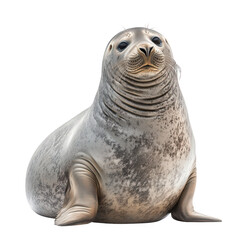 Obraz premium Sea lions isolated on a transparent background