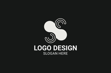 Fototapeta premium Modern Business logo vector design 