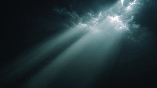 Rays of Light Through Storm Clouds