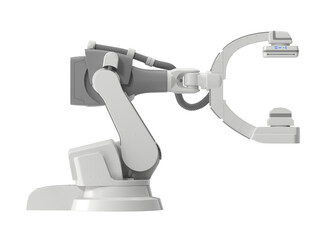 Advanced robotic C-arm system for precise imaging in hybrid operating rooms