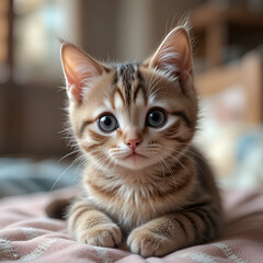 Fototapeta premium a cute cate