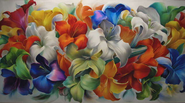 watercolor botanical hydrangea flowers texture template background.Elegant wedding invitation card background . Minimal hand painted Design for wedding or Valentine's Day