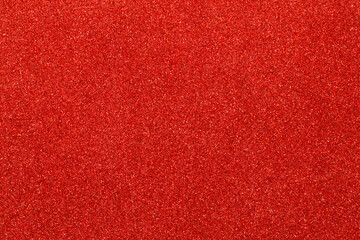 Fototapeta premium Red Glitter Texture Background with Sparkling Shimmer Effect for Festive Holiday Design