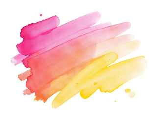 Watercolor painting of a vibrant rainbow with multiple colors, ideal for creative projects and adding a pop of color to any design