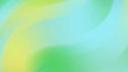 Soft Green Blue Yellow Gradient Abstract Background © Alvian Haidar