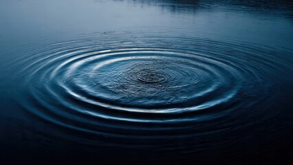 Fototapeta premium Ripples on the water surface