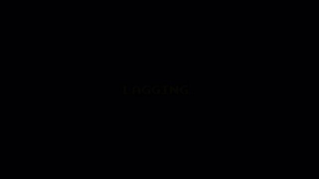 8 Bit Pixel Text Lagging Message Loop, Retro Green Gaming Error Screen Aesthetic Motion Graphic 4k video animation seamless loop