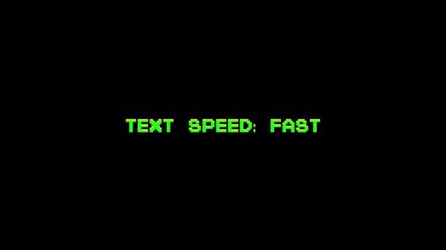 8 Bit Pixelated Text Animation, Retro Green Computer Screen Data Display 4k video animation seamless loop