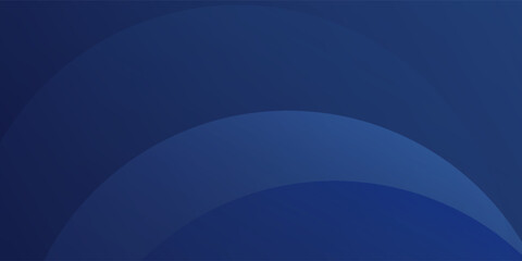 Abstract blue glowing geometric circles shapes. Simple layer colour design