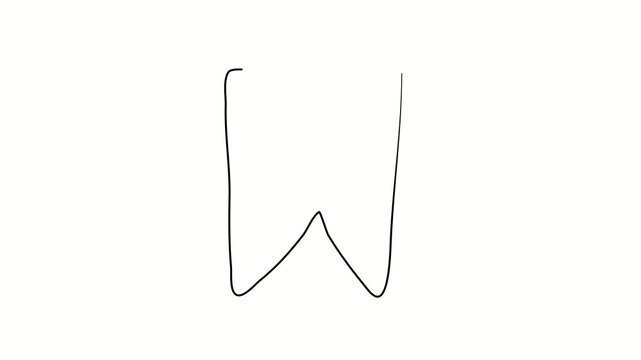 Online bookmark. Contour drawing, silhouett animation. Video 4k object illustration self-drawing. Minimalist continuous line drawing silhouette on a white background new