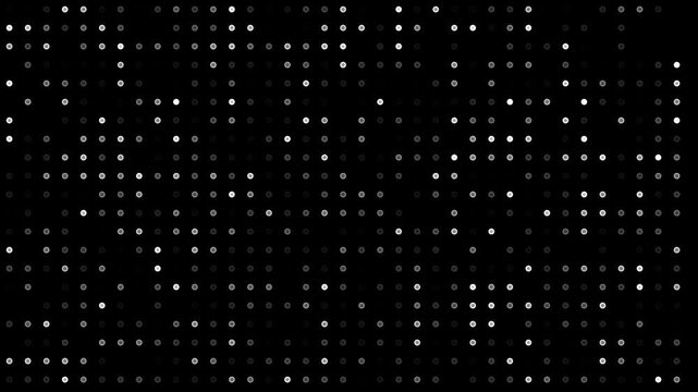 digital dynamic halftone dots texture background abstract animation backdrop