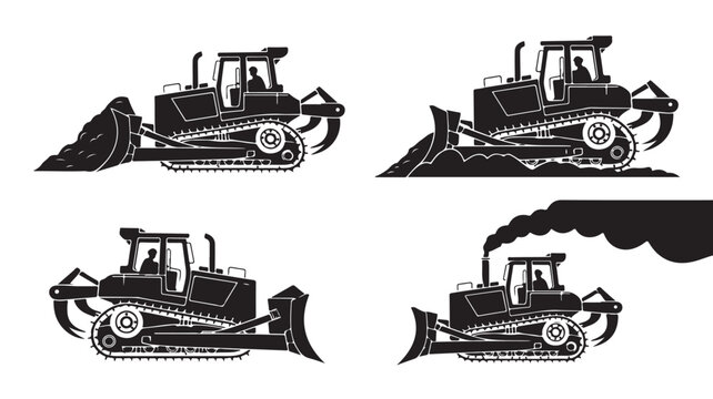 Mini Dozer Vector Dozer Equipment Images – Browse 258,713 Stock Photos, Vectors, and ...