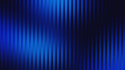 Abstract dark blue vertical lines background with grainy texture.