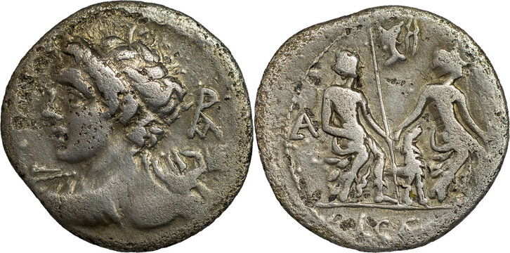 The Roman Republic
Lucius Caesius, 112-111 BC. AR Denarius 