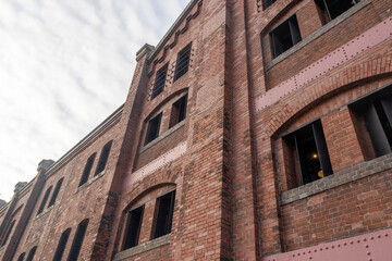 Obraz premium Ake Renga or Red Brick Warehouse buildings in Japan