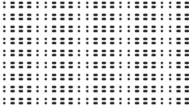 A texture in the form of dots and ovals moves across the canvas.