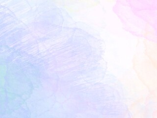 Obraz premium Soft Pastel Watercolor Abstract Background with Copy Space 
