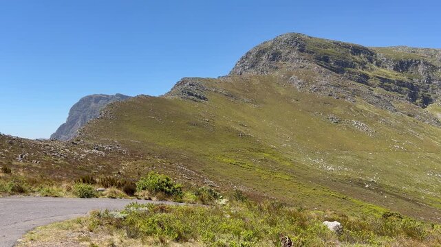 Mountains in the Grabouw area of Western Cape.