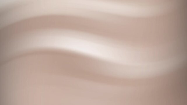 Abstract soft beige gradient background with flowing waves offers luxury and sophistication.