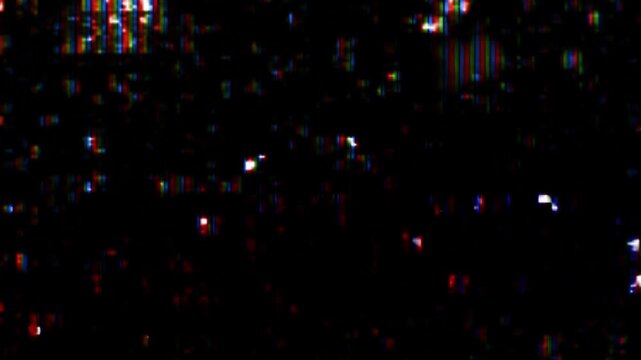 Effect video: Background video with sparkling light. Composite in screen mode.