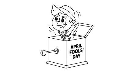 April Fools Day Jack Box Surprise Toy Surprise Character