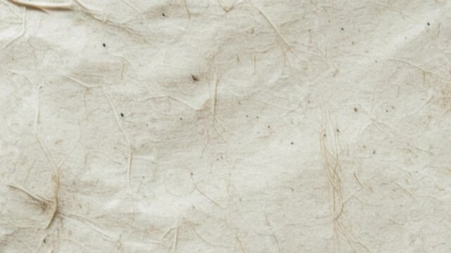 White crumpled paper background texture. Stop motion animation. Seamless looping.Close up of a crumpled piece of white paper showing texture and subtle shadows across the surface.