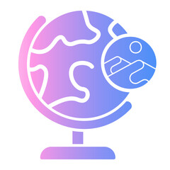 Obraz premium adventure Gradient icon