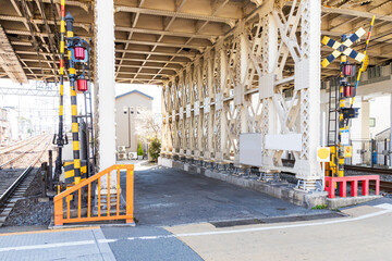 九条跨線橋　東福寺駅周辺　（京阪・JR線）