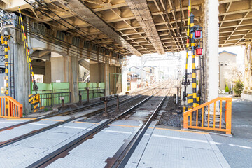 九条跨線橋　東福寺駅周辺　（京阪・JR線）