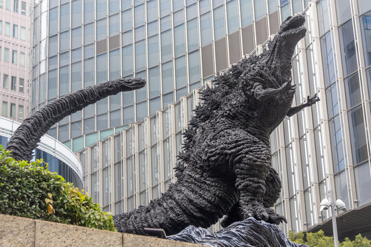 Vibrant shopping and dining under its railway tracks around Hibiya Okuroji, Tokyo.