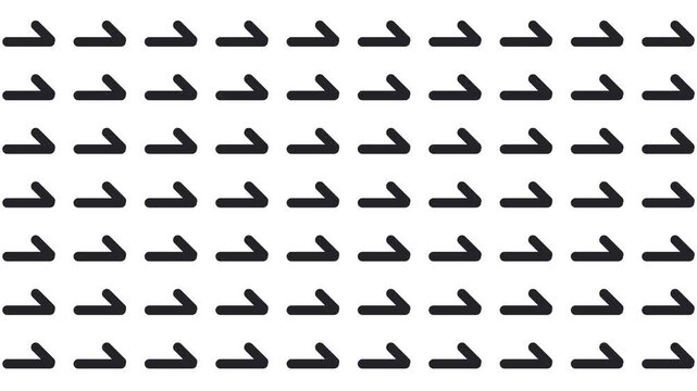 One-way arrows seem to switch, changing direction either left or right.