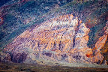 Colorful Badlands Death Valley National Park