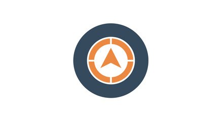 Directional Arrow Compass Icon © wiski