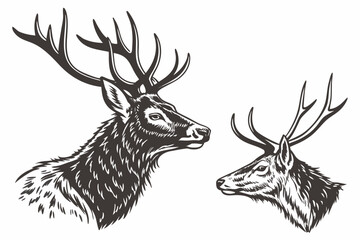 deer head silhouette