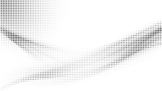 square halftone wave background abstract diagonal pixel dot gradient minimal vector illustration