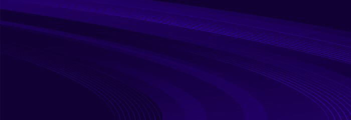 Abstract Flowing Wave Purple Gradient Background with Light Lines