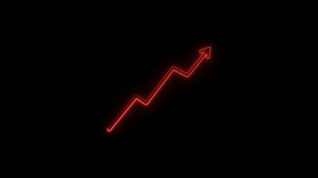Bar chart for growing business progress