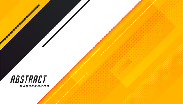 trendy and abstract stripe line yellow background for modern design