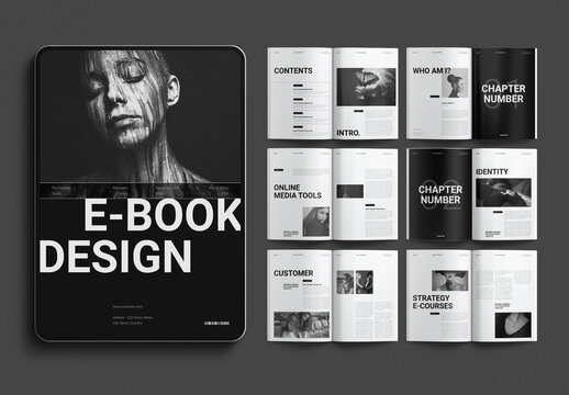 Digital Ebook Template