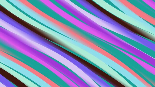 Vibrant multicolor diagonal striped pattern texture seamless background for design and fashion