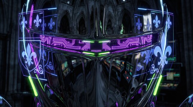 Cyber-Gothic: Future Medieval Knight