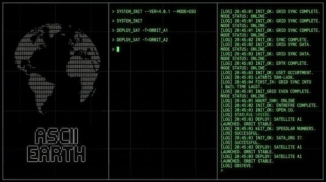 Technical Mono: Code Brutalist Interface