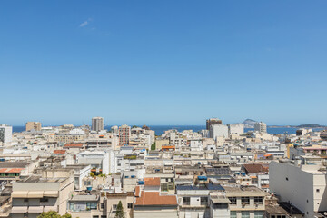 Fototapeta premium View of the Copacabana neighborhood in Rio de Janeiro.
