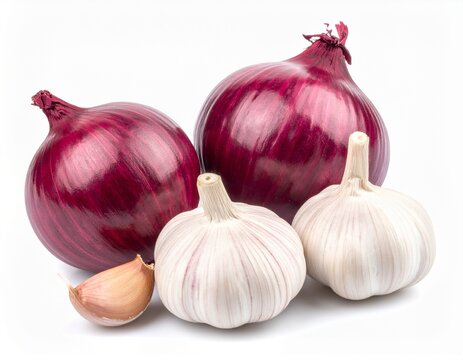 onions and garlic