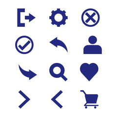 Minimal Icon Pack Vector Design