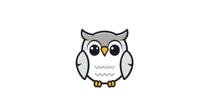 owl, icon, bird, animal, wildlife, nocturnal, wisdom, knowledge, intelligence, smart, symbol, emblem, mascot, logo, sign, illustration, vector, graphic, design, flat, minimal, simple, modern, abstract