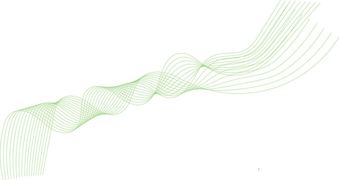 A 3d rendered illustration of a DNA tie with blue wave lines and a gradient motion pattern creates a high-tech business wallpaper backdrop