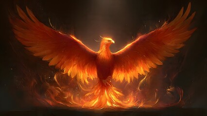 Phoenix Bird Art