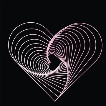  heart vector or illustrator design